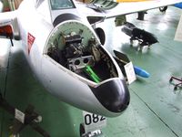 HB-RVE @ LSZR - De Havilland D.H.100 Vampire FB6 at the Fliegermuseum Altenrhein