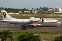 N348AE @ SXM - visitor