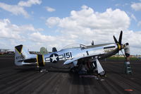 N5444V @ KLAL - North American P-51D - by Mark Pasqualino
