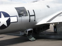 N5017N @ OXR - 1944 Boeing B-17G Flying Fortress 'Aluminum Overcast',  ventral guns Sperry ball turret and radio compartment operator's side gun - by Doug Robertson