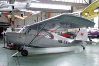HB-ETD @ LSZR - Bellanca Champion 7BCM at the Fliegermuseum Altenrhein