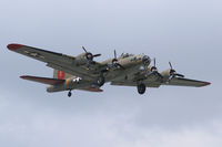 N93012 @ GKY - Collings Foundation B-17G landing at Arlington Municipal - by Zane Adams
