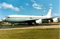 61-2667 @ MHZ - WC-135B Constant Phoenix weather aircraft of 10th Airborne Command & Control Squadron on display at the 1990 RAF Mildenhall Air Fete. - by Peter Nicholson