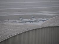 N666JP @ KCMH - Ramp residents in the snowstorm - by Kevin Kuhn