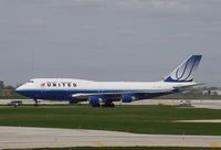 N197UA @ KORD - Boeing 747-400 - by Mark Pasqualino