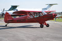 N662KK @ EGTF - Piper Cub - by moxy