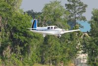 N5827Q @ LAL - Arriving at Lakeland, FL during Sun N Fun 2010. - by Bob Simmermon