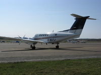 G-WATJ @ EGFH - Beech B200GT Super King Air of Saxonhenge Ltd visiting Swansea Airport. De-registered 25 July 2012. - by Roger Winser
