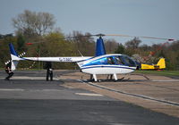 G-TIMC @ EGTF - Robinson R44 Raven II - Lycoming IO-540-AE1A5 - by moxy
