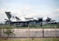 XH557 @ EGXW - Royal Air Force. Operated by 50 Squadron. - by vickersfour