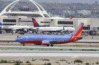 N384SW @ KLAX - Boeing 737-300 - by Mark Pasqualino
