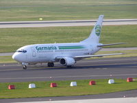 D-AGEE @ EDDL - Germania; Boeing 737-35B - by Robert_Viktor