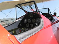 N66711 @ SZP - 1941 Boeing Stearman IB75A, Jacobs R-755B2 275 Hp newly rebuilt engine, aircraft in total rebuild at Rowena's Flying Fabric Company, Rear panel, Restricted-Experimental class - by Doug Robertson