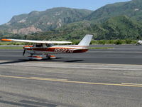 N5227Q @ SZP - 1971 Cessna 150L COMMUTER, Continental O-200 100 Hp, taxi - by Doug Robertson