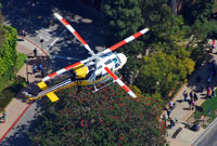 N17LA - On approach to UCLA Medical Center - by Marty Kusch