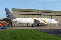 G-MIDR @ EGNX - Egyptian start-up airline , Nesma Airlines are due to take this ex BMI Airbus - by Terry Fletcher