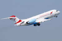 OE-LFJ @ VIE - Austrian arrows Fokker 70 - by Chris J