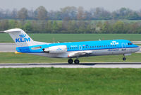 PH-KZG @ VIE - KLM cityhopper Fokker 70 - by Chris J