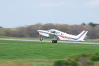 N8119H @ KBVY - Me taking off runway 27. - by Samuel D.