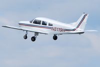 N8119H @ KBVY - Me on upwind runway 27 after my second touch & go. - by Samuel D.