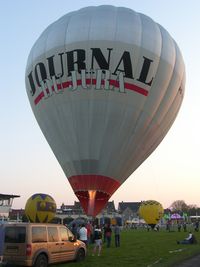 HB-QBO @ WAREGEM - Balloon rest in peace