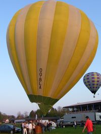 OO-BLA @ WAREGEM - Another old balloon.
