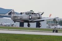 N3931R @ LAL - Landing on 9 during Sun N Fun 2010 at Lakeland, FL. - by Bob Simmermon