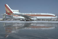 N102CK @ VIE - Kalitta Lockheed Tristar  - reflection - by Dietmar Schreiber - VAP