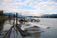 C-FJFL - Tied up at warf in Ft. Langley B.C. area I believe - by Guy Pambrun