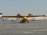 N45PV @ POC - Parked at Ballard's - by Helicopterfriend