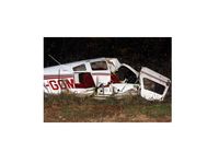 F-GOMP - Aircraft after is crash - by Unknow