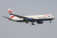 G-BNWX @ EGLL - BOEING 767-336, c/n: 25832 - by Trevor Toone