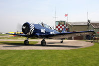 G-BUKY @ EGBR - CCF T-6J Harvard Mk4 at Breighton Airfield, UK in 2010. - by Malcolm Clarke