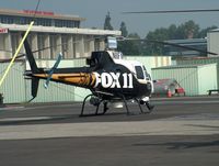 N111FN @ KVNY - Flying for SkyFox 11 news.