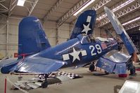 G-FGID @ EGSU - Goodyear FG-1D Corsair at the Imperial War Museum, Duxford in 1994. - by Malcolm Clarke