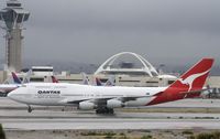 VH-OJM @ KLAX - Boeing 747-400 - by Mark Pasqualino