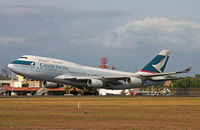 B-HUJ @ WADD - Cathay Pacific - by Lutomo Edy Permono