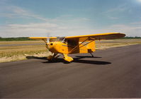 N4675H @ KEWB - Returning from test flight after extensive rebuild - by E Walker
