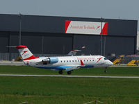 OE-LCJ @ VIE - Time to say Good bye ... the CRJ will leave the Austrian Fleet on 30th April 2010