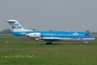 PH-KZW @ EGSH - Awaiting clearance. - by Graham Reeve
