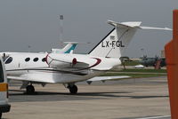 LX-FGL @ EBBR - Parked on G.A. apron