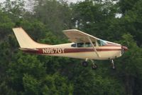 N8570T @ LAL - Arriving at Lakeland, FL during Sun N Fun 2010. - by Bob Simmermon