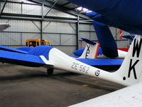 ZE562 @ EGDO - Grob Viking T.1's in the 626 VGS hangar at Predannack Airfield - by Chris Hall