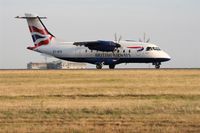 OY-NCK @ LFPG - on landing at CDG - by juju777