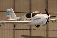 G-YURO - 1992 Europa Aviation Ltd EUROPA displayed at the Yorkshire Air Museum at Elvington - by Terry Fletcher