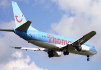 G-THOL @ EGCN - Short finals for Runway 0 2 at Doncaster
