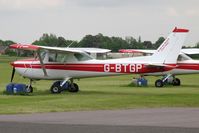 G-BTGP @ EGSP - Cessna 150M at Peterborough Sibson Airfield, UK in 2004. - by Malcolm Clarke