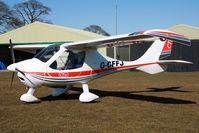 G-CFFJ @ FISHBURN - Flight Design CT-SW at Fishburn Airfield in 2009. - by Malcolm Clarke