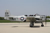 N2800M @ KRFD - North American T-28C - by Mark Pasqualino