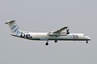 G-JEDI @ EGNT - De Havilland Canada DHC-8-402Q Dash 8 on approach to 07 at Newcastle Airport in 2006. - by Malcolm Clarke